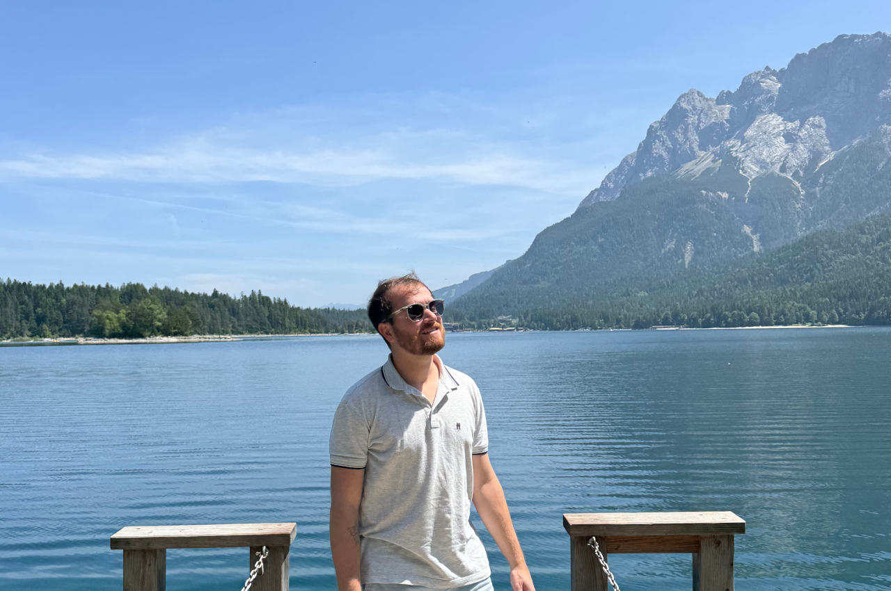 Trilha ao redor do Lago Eibsee