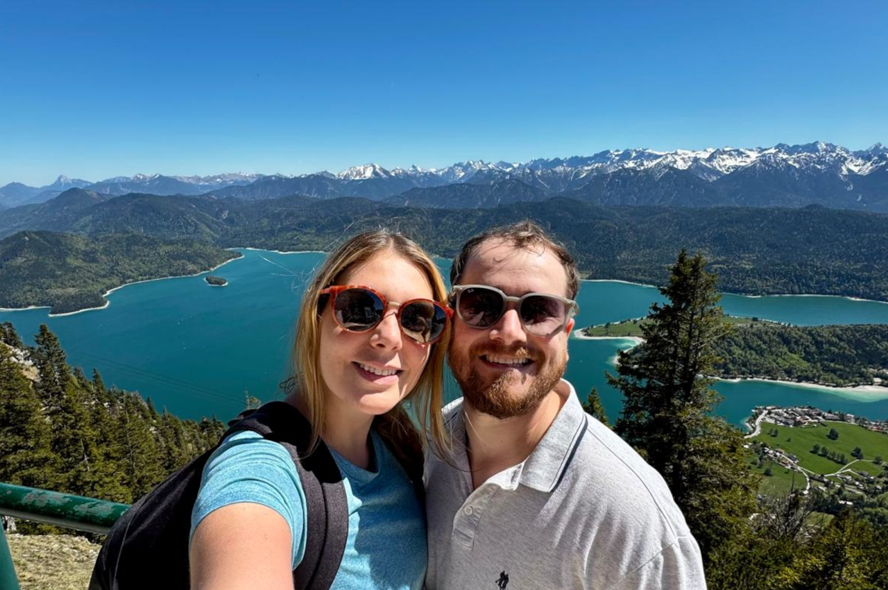 Montanhas no Lago Walchensee