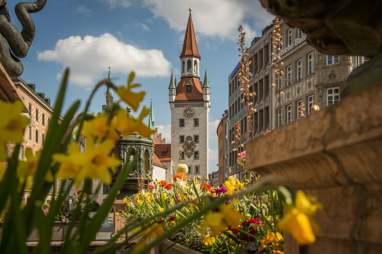 Marienplatz em Munique