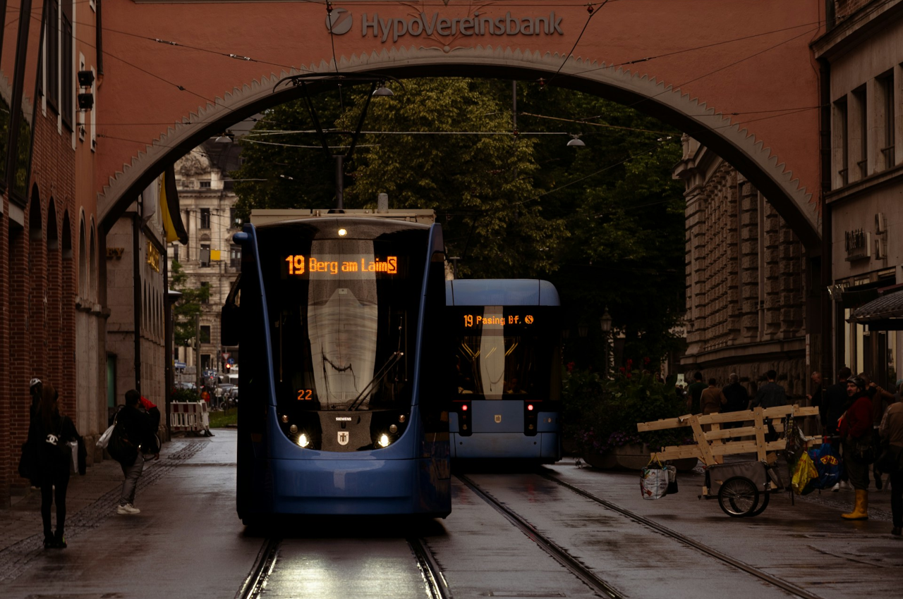 Tram em Munique