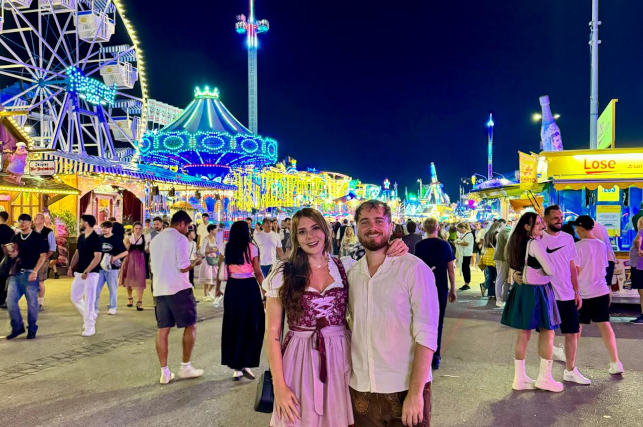 Trajes tradicionais da Oktoberfest